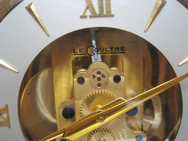 Atmos clock mechanism view